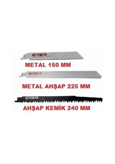 Ağaç.Kemik Tilki Kuyruğu Testere Bıçağı 3 Lü Set