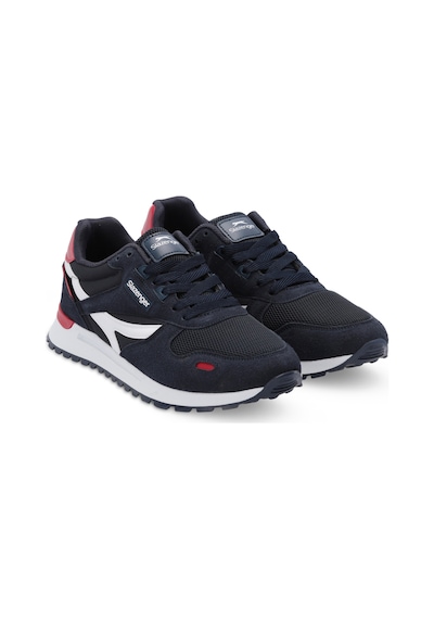 Slazenger OPTIMAX I Erkek  Lacivert / Kırmızı Günlük Spor Ayakkabısı