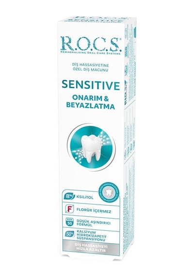 Rocs Sensitive Repair Whitening Diş Macunu 75 Ml