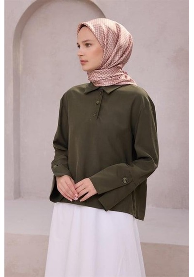 Belli Tivil Saf İpek Eşarp 4203 - 07 Pembe Geometrik Desen Siyah