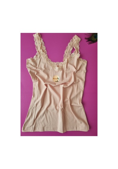 Demirsa Boutique Dantel Detaylı Modal Kumaş Askılı Yeşil Ve Pudra 2'li Kadın Atlet Yeşil-pembe1 Demirsa Boutique Dantel Detaylı Modal Kumaş Askılı Yeşil Ve Pudra 2'li Kadın Atlet Yeşil-pembe1