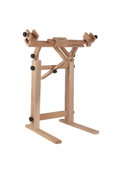 Kasnak Tutucu Ahşap Ayaklı Stand 20cm İle 65cm Arası Tüm İğneli/telli Kasnak Bağlanabilir Özellik