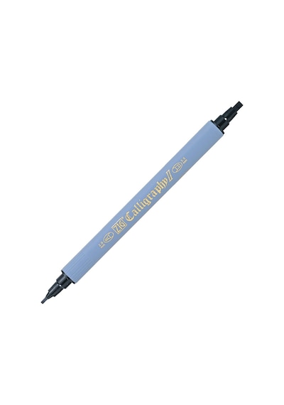 Zig Kaligrafi Kalemi Çift Uçlu 2 MM + 3.5 MM 010 Siyah