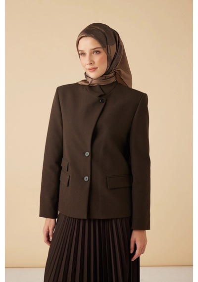Maisa Ferya Mulberry İpek Eşarp 90 90 Cm - Camel 1815 Camal