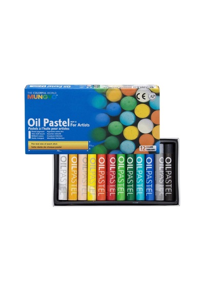 Mungyo Mop-12 Pastel Boya, 12 Renk Genel