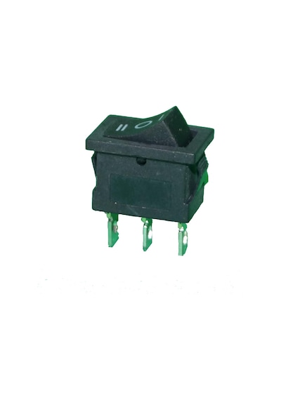 3 Kademeli Aç Kapa Buton On Off Rocker Switch Siyah Anahtar 250v Ac 6a/125v Ac 10a