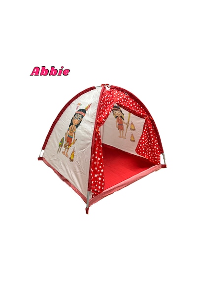 Abbie Eko Kızılderili Oyun Çadırı Bzi Kırmızı