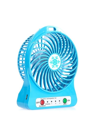 Everest Efn 501 Siyah Şarj Edilebilir 1200Mah Usb Fan