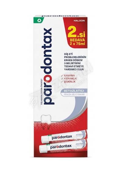 5 Adet Parodontax Beyazlatıcı Diş Macunu 75 Ml+ 75 Ml 84432256