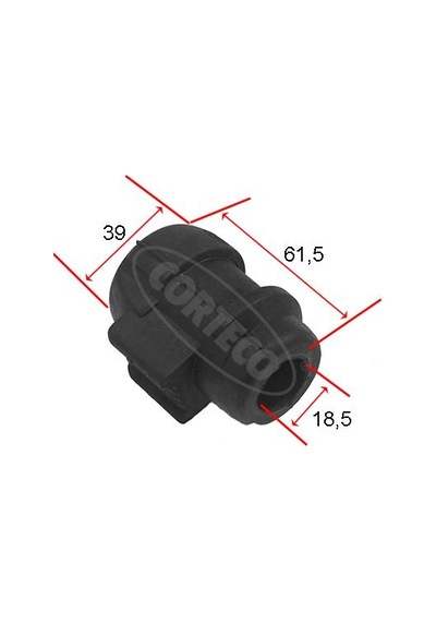 Corteco 80001465 Vıraj Demır Lastiği Renault Megane I 96 03 1.4 1.6 Clıo Iı 98 2.0 16v 7700784171