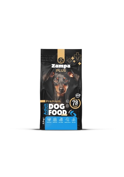 Zampa Plus Premium Somon Etli Küçük Irk Yetişkin Köpek İçin Kuru Mama 2500 G