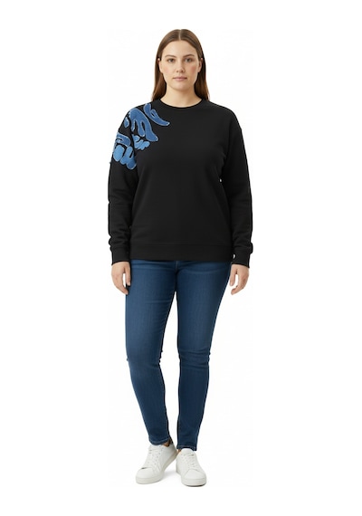 Faik Sönmez Kadın Sweatshirt Uw26swt007 Siyah