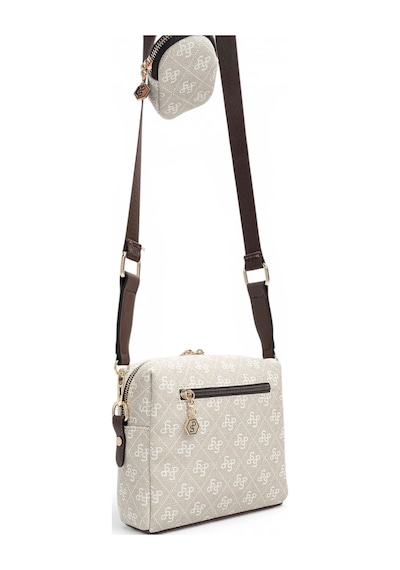 Silver & Polo Silver Polo Kadın Çapraz Çanta 1038 Taş- Açık Taba
