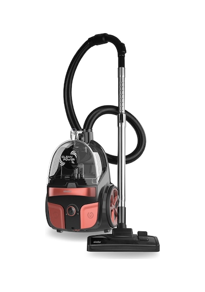 Simfer 6302 Clean Power Toz Torbasız Yatay Süpürge 800W Kırmızı