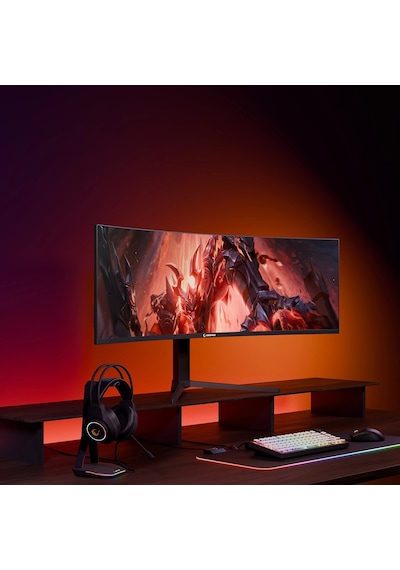 Rampage Cyclops Cy49rq165 49 165hz 1ms Fast Va Hdr Freesync 5120 1440 Rgb Pc Curved Oyuncu Monitörü