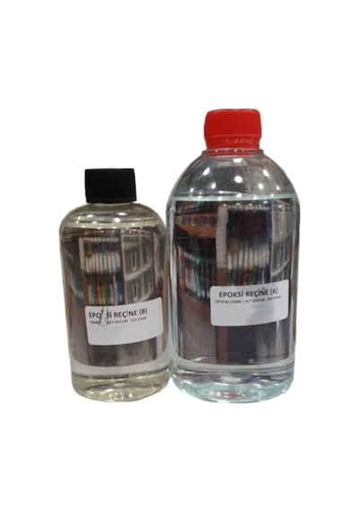 Tahtakale Toptancıları Şeffaf Epoksi Reçine Hobi Seti 300 Ml