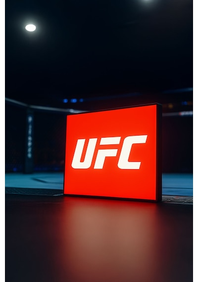 Ufc Tasarımlı Dekoratif Gece Lambası Çok Renkli