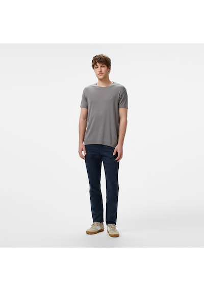 Nautica Erkek Gri Regular Fit T-shirt Düz V55239t Gri