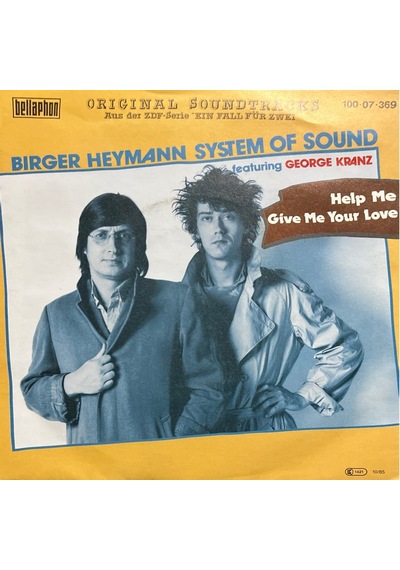 Birger Heymann System Of Sound Help Me 45lik Plak