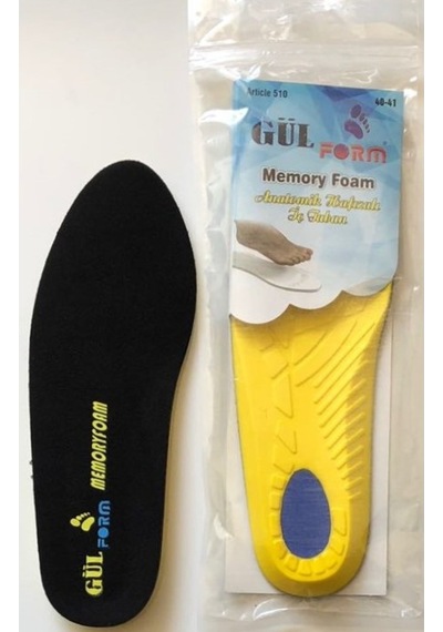 Tüm Ortapedik Hafızalı Tabanlık-Gülform Memory