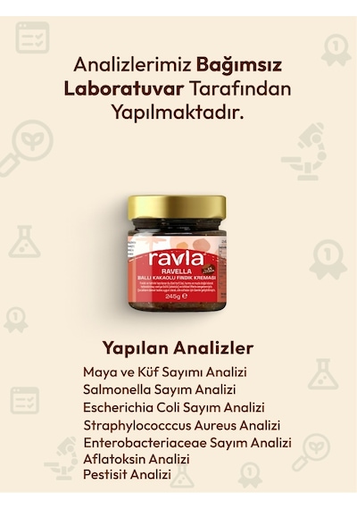 Ravella Ballı Kakaolu Fındık Kreması - 245g