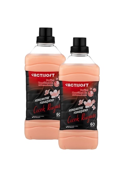 Çiçek Rüyası Konsantre Yumuşatıcı Parfüm Kapsüllü 1500ml X 2 Adet 2'li Set