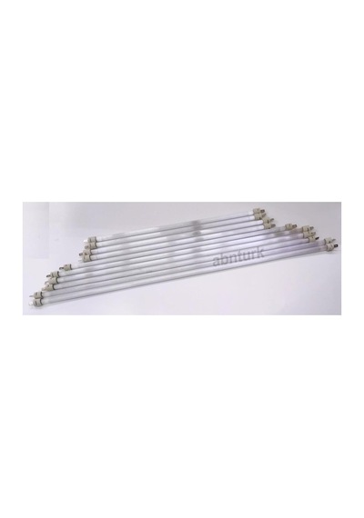 39cm Quartz Cam Şömine Soba Rezistansı 600w Taş Başlıklı Set, Tek Ebat, 39abn2610251840, Şeffaf, Erkek