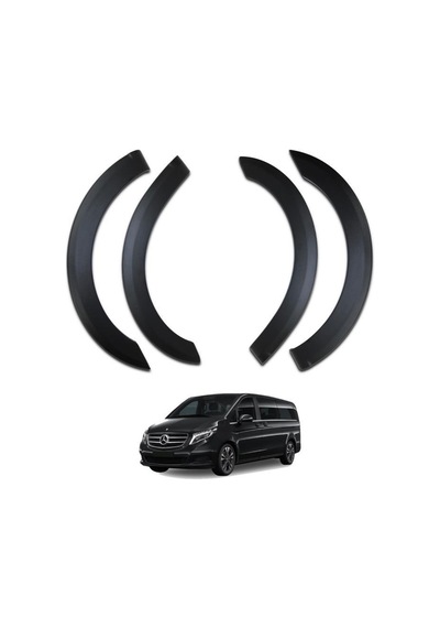 Mercedes V Class Ferrous Çamurluk Koruma Dodik Seti 8 Parça 2019 Ve Üstü