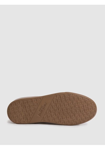Cacharel Kum %100 Deri Sneaker Ayakkabı Ekru
