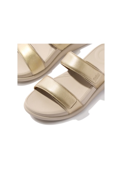 Roncato 675 Platino Terlik Kadın Diğer Iw2-090 / 675/ A99 Fit Flop F-mode Go Adjustable Two-bar Slides Platin