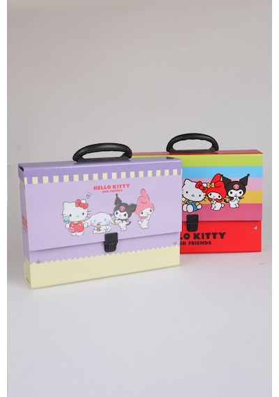 X Dekomus Lisanslı "happy Friends Collection" Hello Kitty Saplı Çanta Tekli Altın