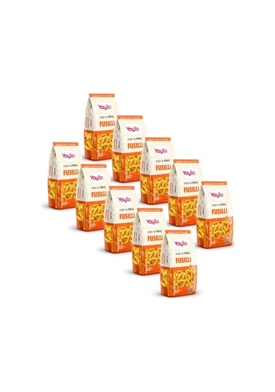 Yayla Mısır Ve Pirinç Fusilli Makarna 400 G X10