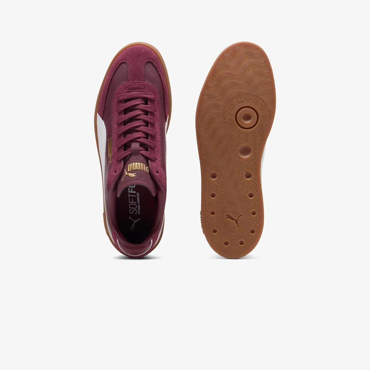 Puma 397447 34 Club Iı Era Bordo-beyaz Erkek Spor Ayakkabı Bordo