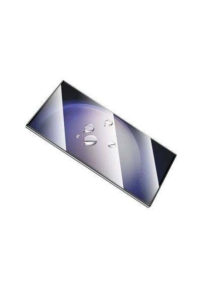 Logis Samsung Galaxy Uyumlu S24 Ultra Tam Kaplayan 5d Antistatik Ekran Koruyucu Cam