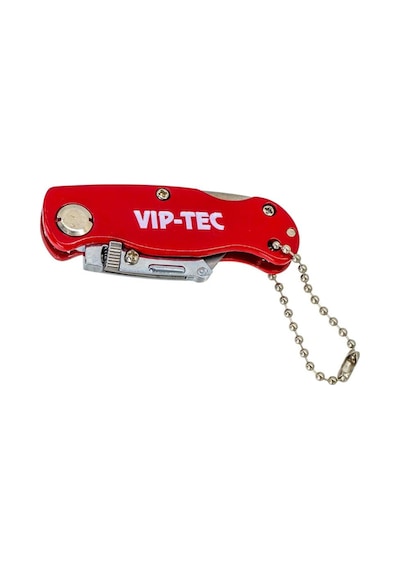Viptec Vt875158 Katlanır Mini Maket Bıçağı 10mm 5 Adet Yedekli