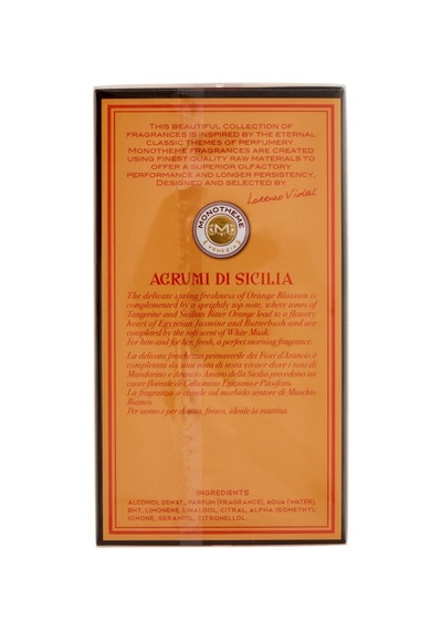 Monotheme Classic Agrumi Di Sicilia Unisex Edt 100 Sku: Smg8690010458674