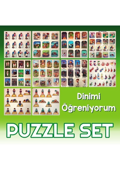 Dinimi Öğreniyorum Puzzle 10’Lu Set