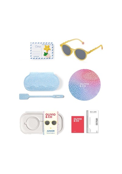 Olivio&co Classic Oval Junior Güneş Gözlüğü - Sun Coral Çok Renkli