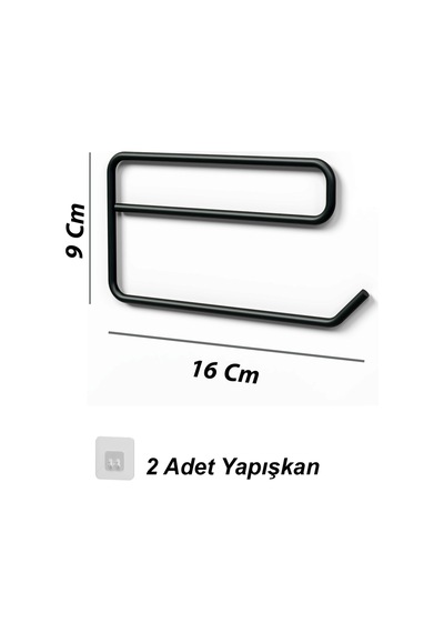 Buççin Online Mağaza Yapışkanlı Tuvalet Kağıtlığı Tutacağı Askısı Mat Siyah Metal Tuvalet Kağıtlık Minimal Tasarım Metal Çok Renkli Buççin Online Mağaza Yapışkanlı Tuvalet Kağıtlığı Tutacağı Askısı Mat Siyah Metal Tuvalet Kağıtlık Minimal Tasarım Metal Çok Renkli
