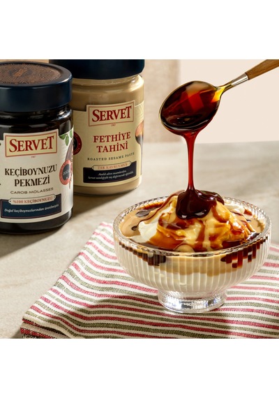 Servet Tahini 300g + Keçiboynuzu Pekmezi 400g