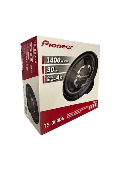 Pioneer Ts-300d4 30 Cm Subwoofer Çift Bobin 400rms 1400watt
