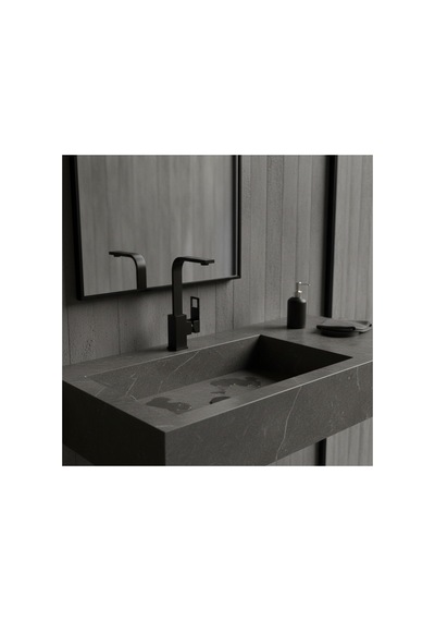 Loya Black Yüksek Lavabo Bataryası 4473 Krom
