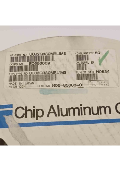 Uuj2g330mrl1ms 33mf 400v 18x21.5 Smd Kondansatör 20 Adet