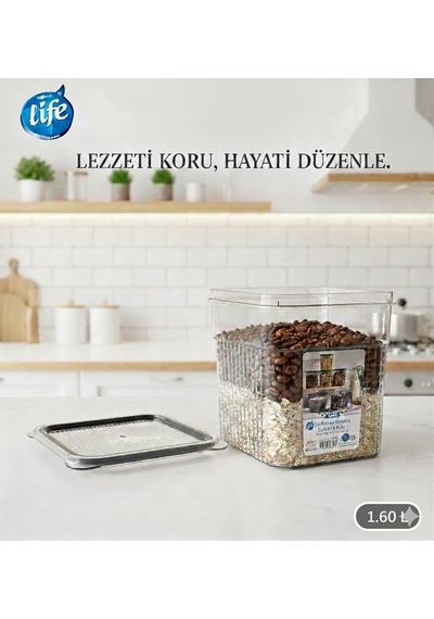 Life Sızdırmaz Saklama Kabı 1.60 24'li Paket Asorti