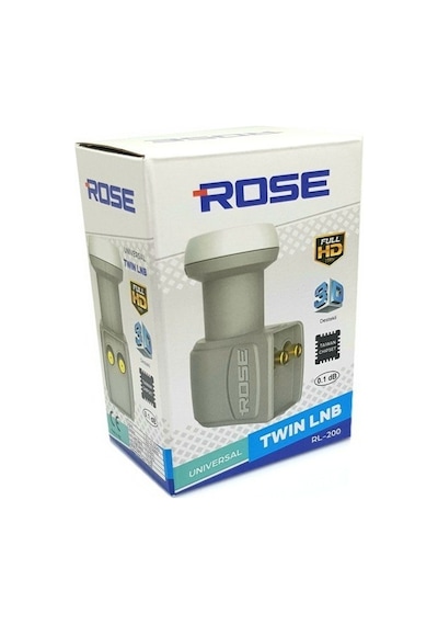 Rose Dg-210 Twin İkili Full Hd 3D Lnb