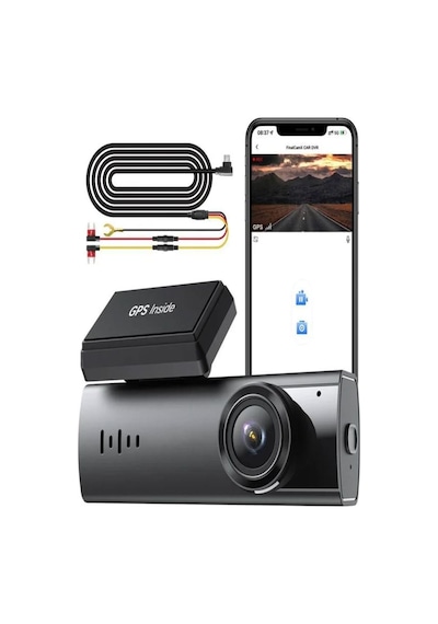 Tr 4k Çift Kamera Araç Içi Dash Cam Ön Arka Kayıt, Wifi,gece Görüş,g-sensör,park Modu,140 Geniş Açı