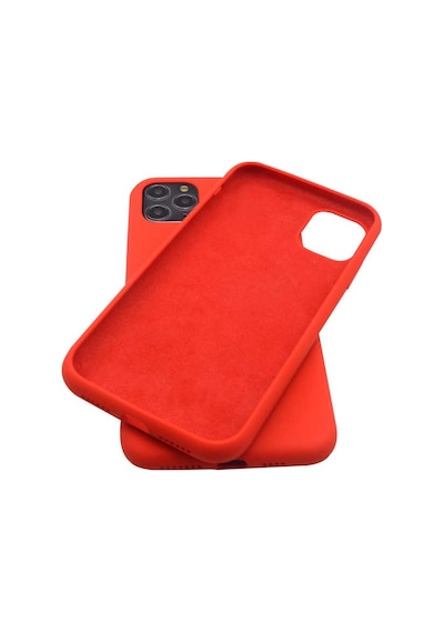 Apple Uyumlu  iPhone 11 Pro Kılıf Zore Silk Kadife Iç Yüzey Silikon Kılıf