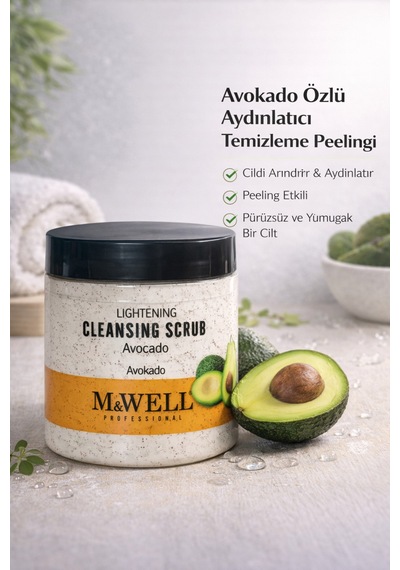 Peeling Scrub Maske Avokado 500 Ml