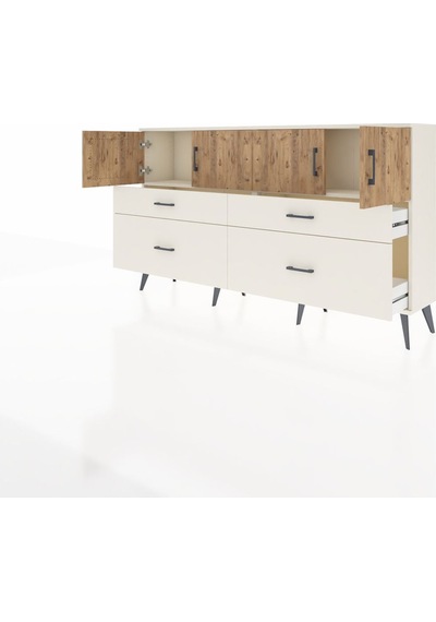 Arges Konsol 2 Raflı 4 Çekmeceli 4 Kapaklı 176x30x99 Aytaşı-çam/a Aytaşı-çam/aytaşı Arges Konsol 2 Raflı 4 Çekmeceli 4 Kapaklı 176x30x99 Aytaşı-çam/a Aytaşı-çam/aytaşı