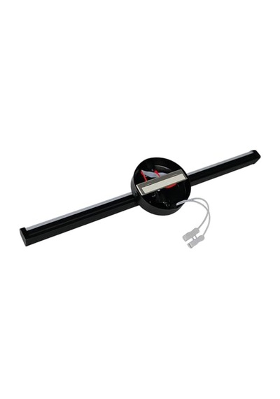 Sök-tak Beyaz Yapışkanlı Sensörlü Elektrikli Led Aplik 38cm - 220v Enerji Sınıfı A 10 Parça Siyah